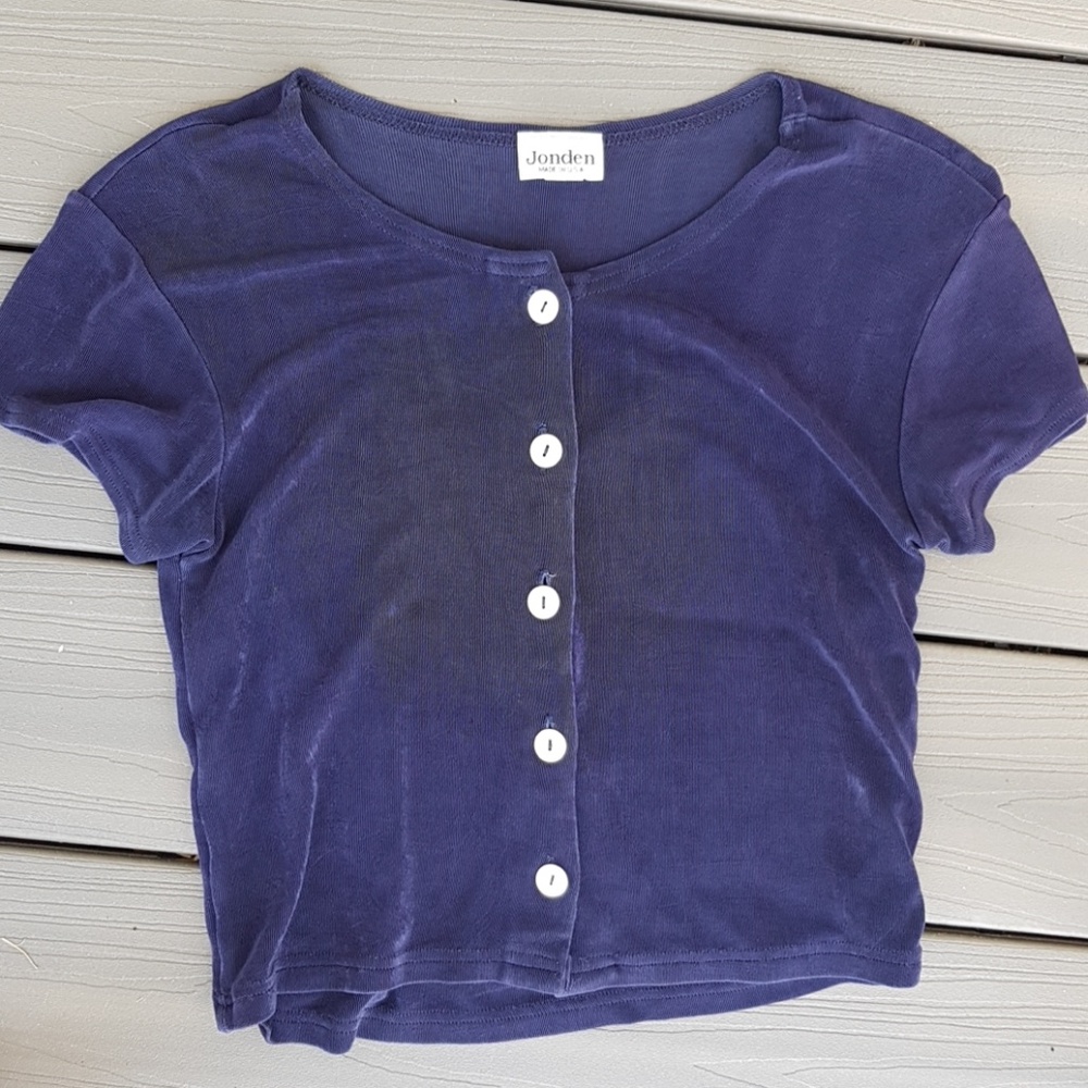 ♡soft & ribbed crop top GREAT quality